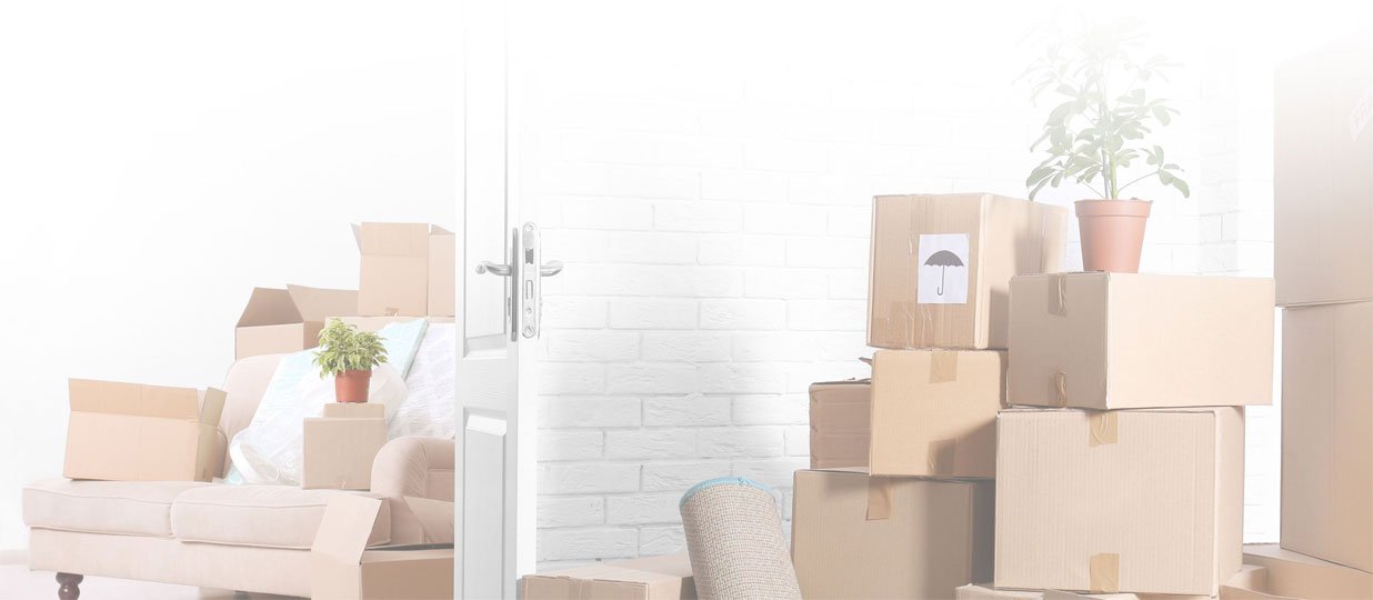 Packed Boxes in a House Packed Boxes in a House